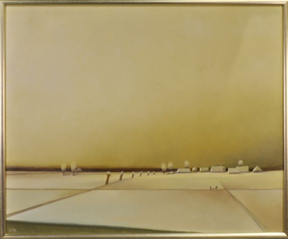 Chris ten Bruggen Kate + Mistig landschap
